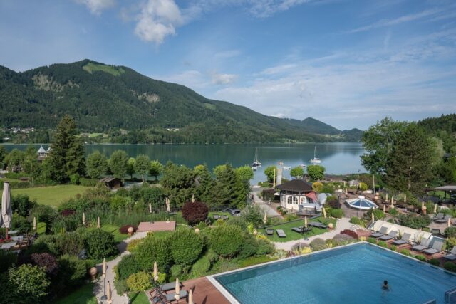 Hotelausblick Auf Den See Ebners Waldhof