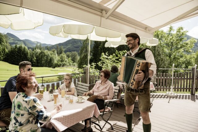 Terrasse Der Waldhof Alm Ebners Waldhof