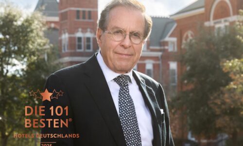 Die »101 besten Hotels« küren Horst H. Schulze mit dem »101 Icon Hotelier of the World – Lifetime Achievement Award«